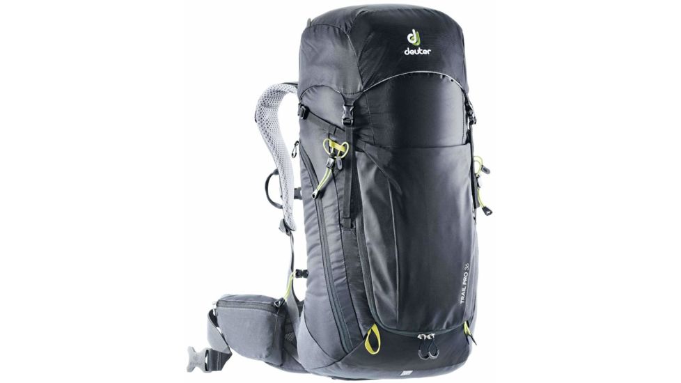 Deuter Trail Pro 36 Backpack - Mens, Black/Graphite, 36L, 344131974030