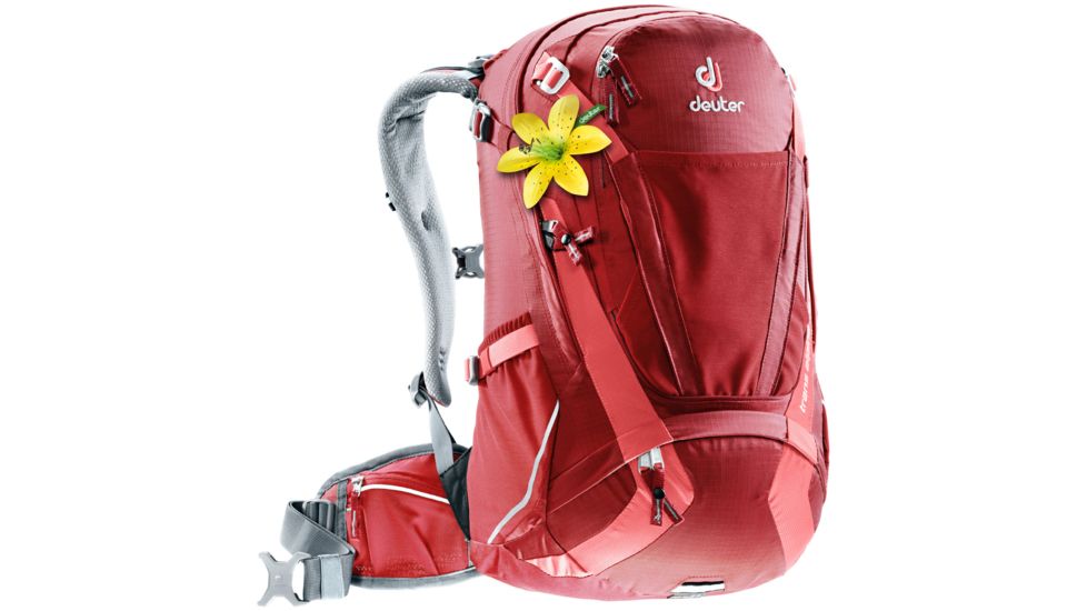 Deuter Trans Alpine 28 SL Backpack, Cranberry-Coral, Pink-Red, 28 Liters, 320511755530
