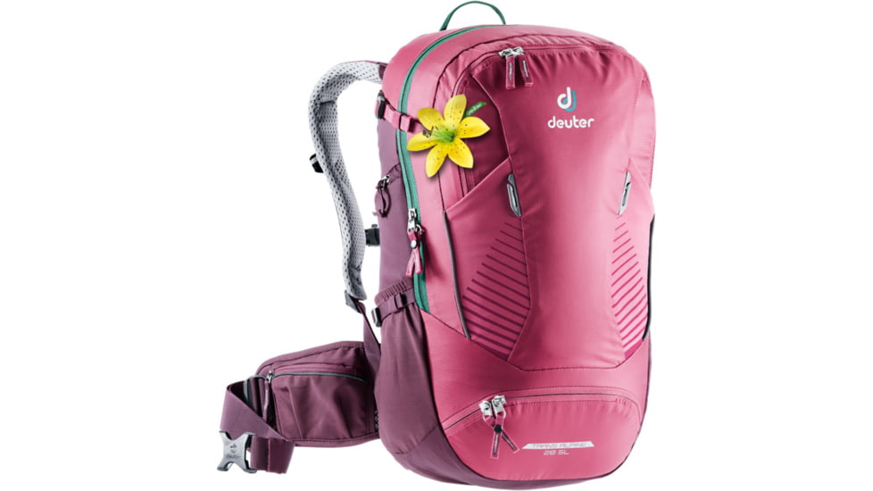 Deuter Trans Alpine 28 SL Hydration Packs, Ruby/Blackberry, 320512055630