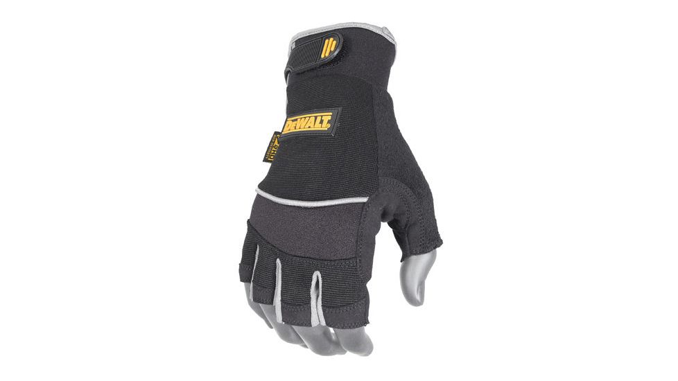 Dewalt DPG230 Technicians Fingerless Synthetic Leather Glove