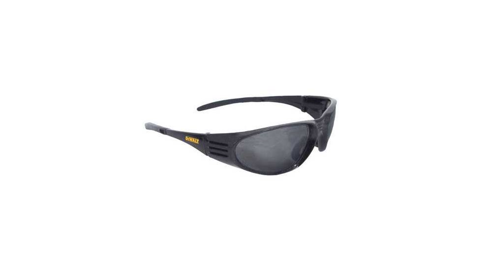 DeWALT Ventilator DPG56B Protective Glasses, Smoke Lens, Black Frame