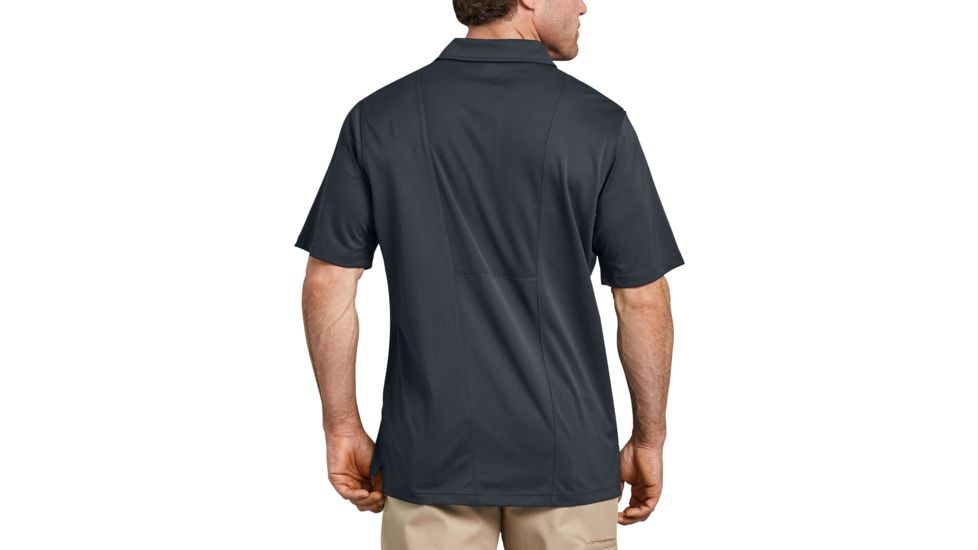 Dickies - Industrial Work Tech Performance Ventilated Polo, Dow Charcoal - LS425DC XL