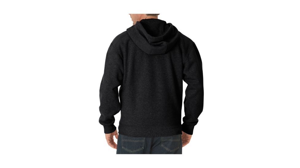 Dickies - Midweight Fleece Full Zip Hoodie, Black - TW391BK 2X RG