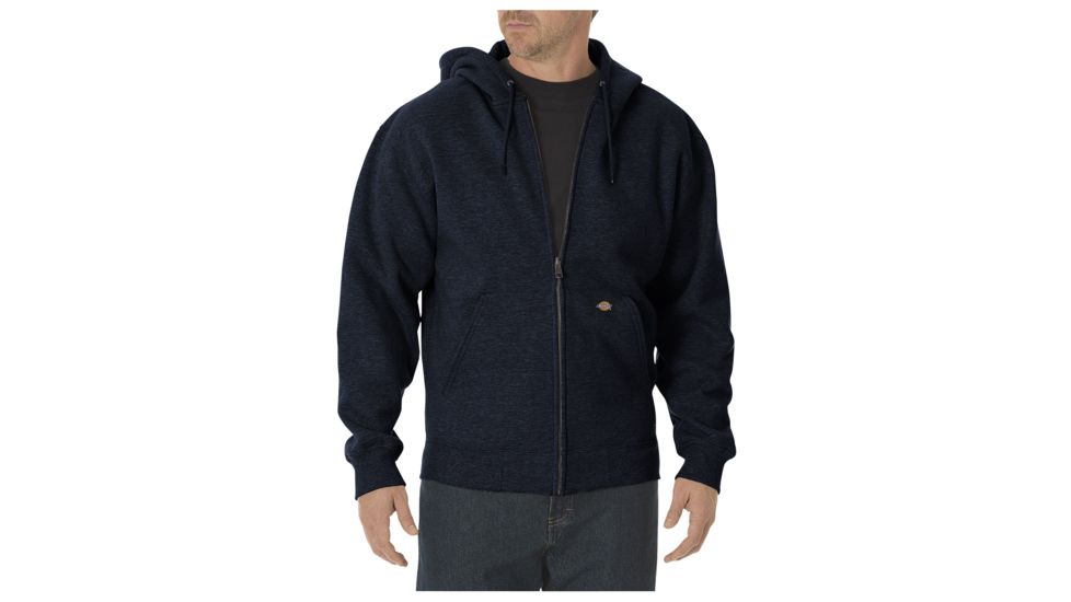 Dickies - Midweight Fleece Full Zip Hoodie, Dark Navy - TW391DN 5X RG