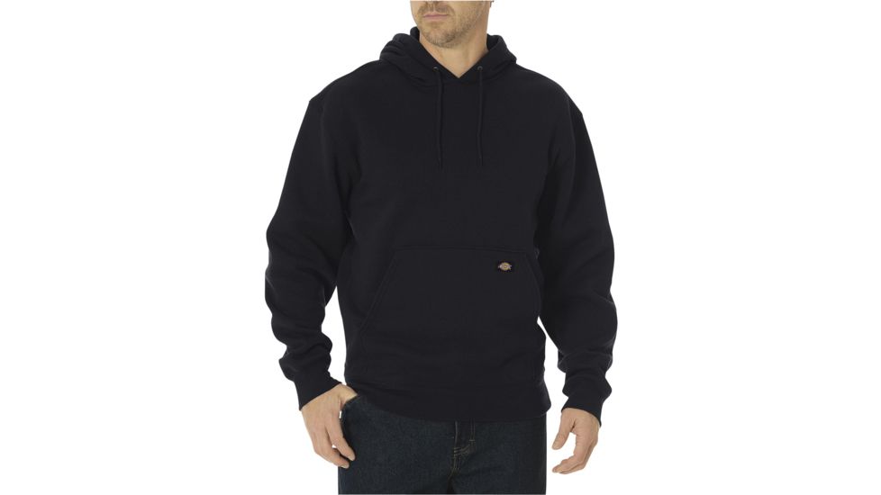 Dickies Midweight Fleece Pullover Hoodie, Black - TW392BK 2X RG