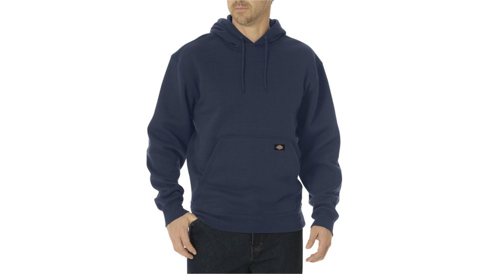 Dickies Midweight Fleece Pullover Hoodie, Dark Navy - TW392DN M RG
