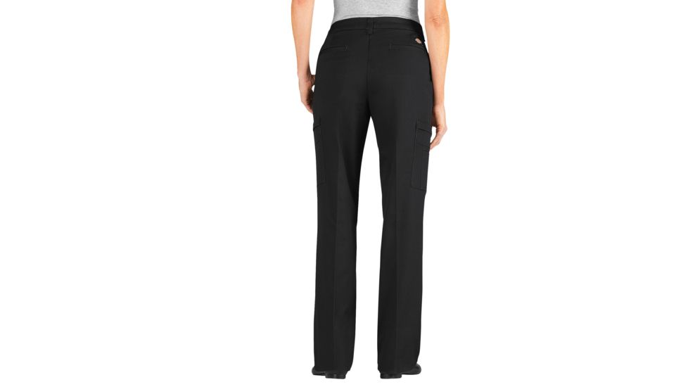 Dickies Womens Relaxed Fit Straight Leg Cargo Pant, Black - FPW337BK18WUU
