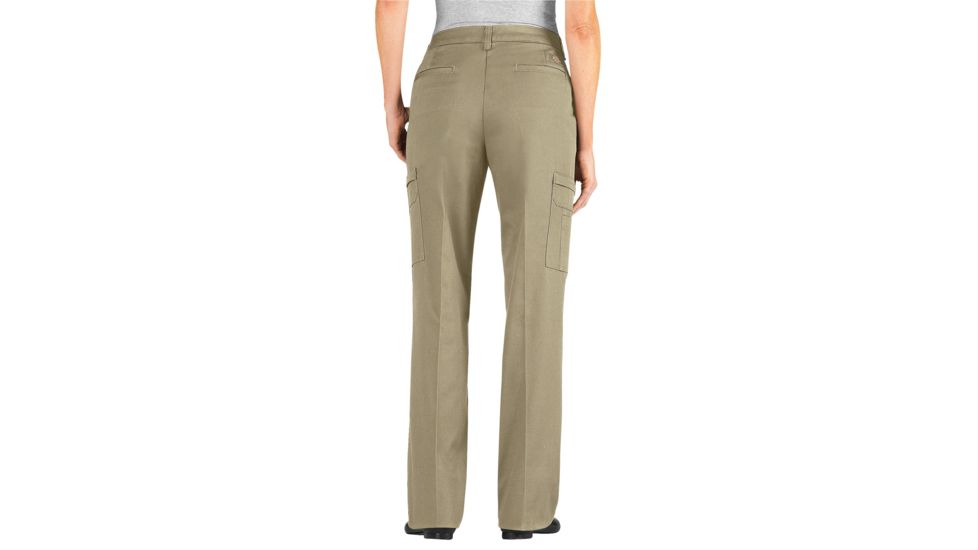 Dickies Womens Relaxed Fit Straight Leg Cargo Pant, Desert Sand - FP337DS8UU