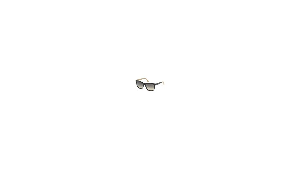 Diesel DL0151 Sunglasses - Matte Dark Green Frame Color, Gradient Brown Lens Color