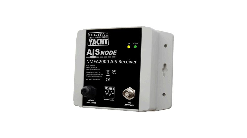 Digital Yacht AIS Rcvr., AISnode, (NMEA 2000), Black/Grey DYT-ZDIGAISNODE