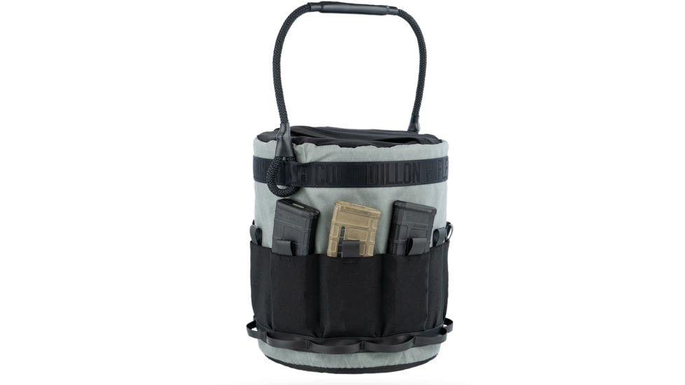Dillon Rifle Company Range Bucket, Grey, 14 in, SG-RB103-00