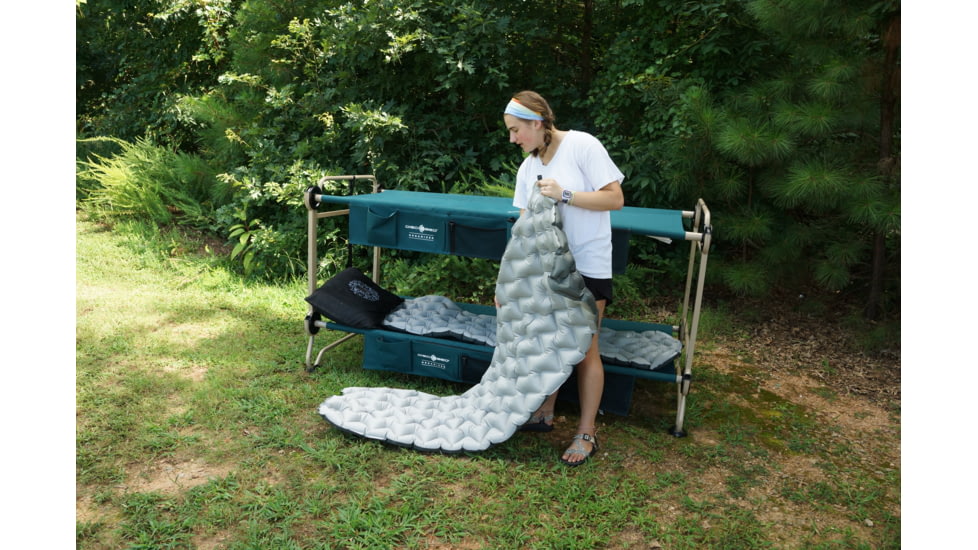 Disc-O-Bed Disc-Pad, Custom Desgined Inflatable Sleeping Pad for Disc-O-Bed, Grey, 50001