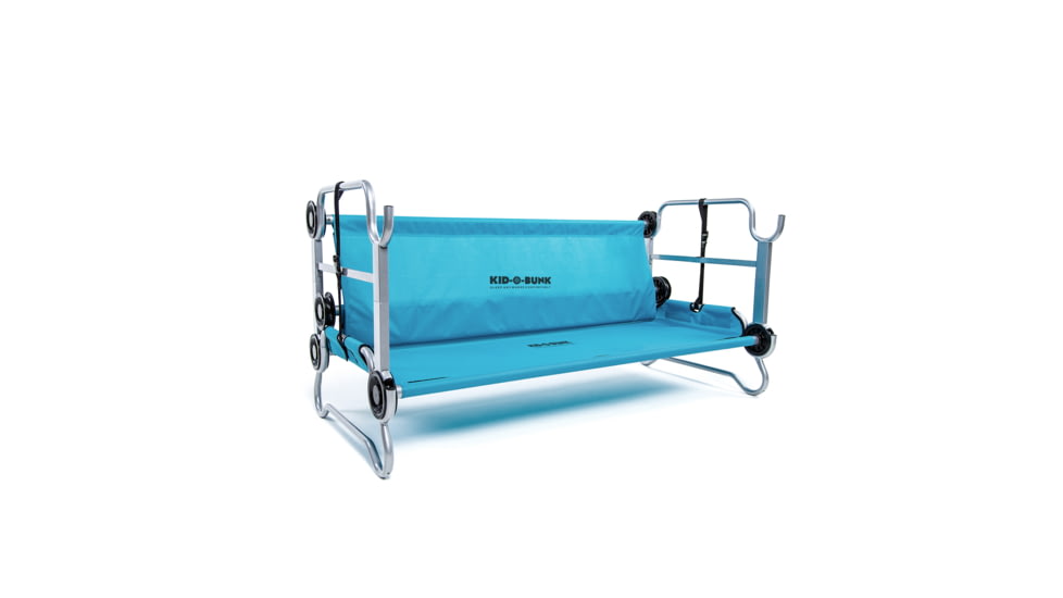 Disc-O-Bed Kid-O-Bunk Portable Cot System, Youth, Teal, 31105B