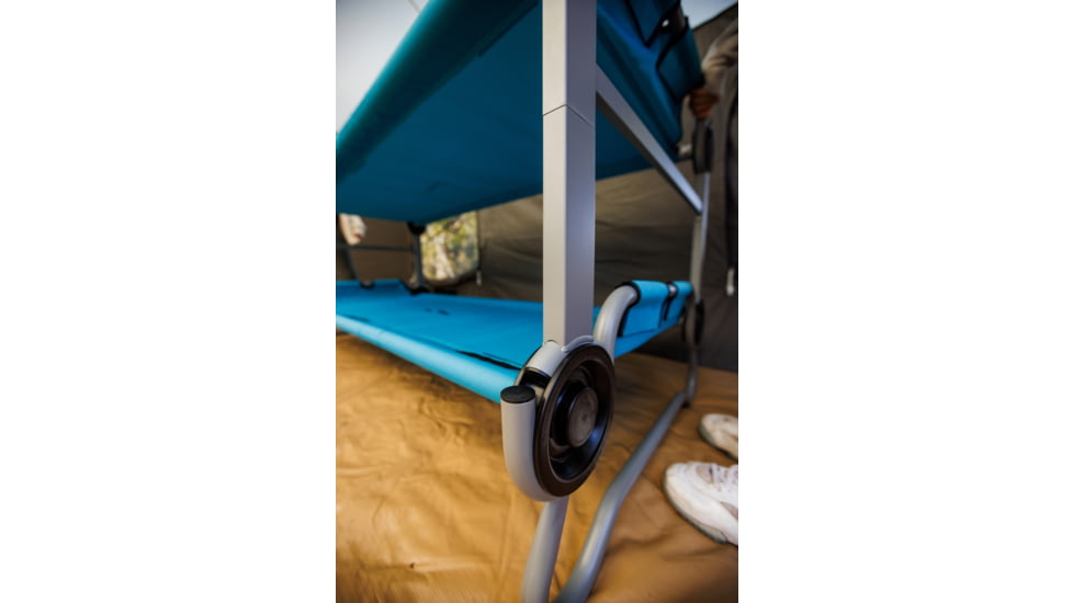 Disc-O-Bed Kid-O-Bunk Portable Cot System, Youth, Teal, 31105B