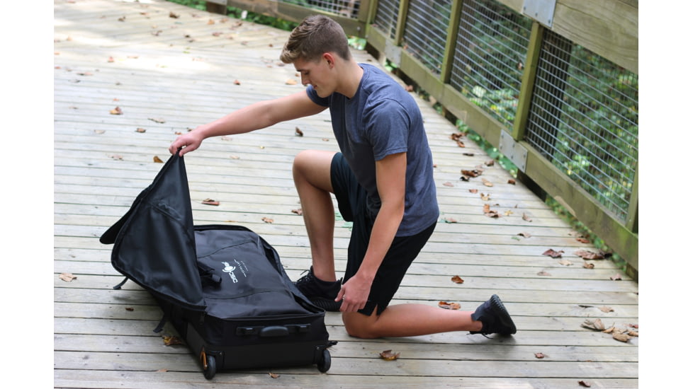 Disc-O-Bed Rolling Bag, 2XL Disc-O-Bed, Black, 50576