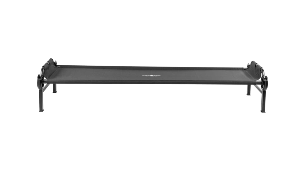 Disc-O-Bed Single Portable Cot, Black, Large, 31501
