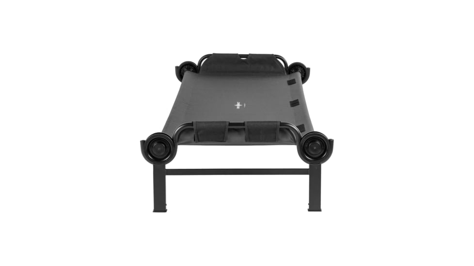 Disc-O-Bed Single Portable Cot, Large, Black, 31501
