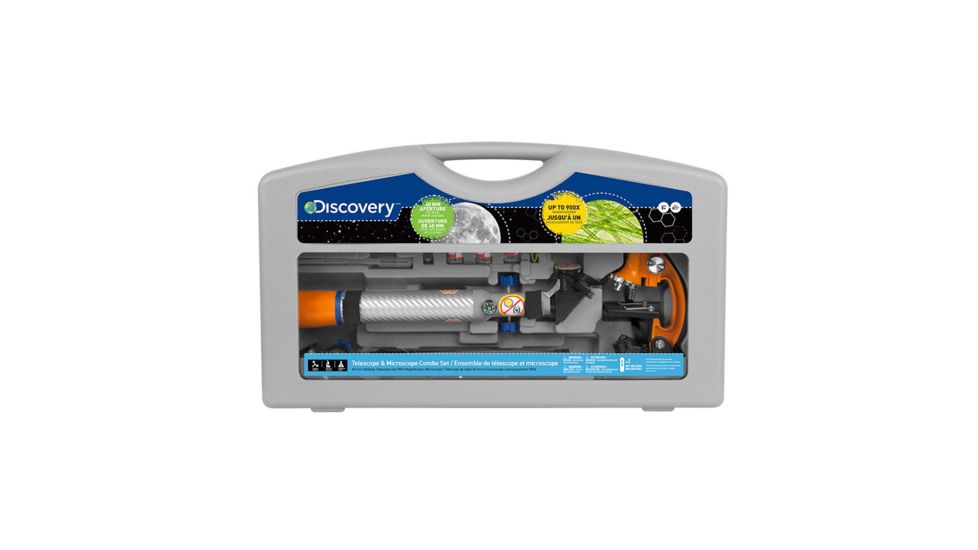 Discovery Kids Telescope &amp; Microscope Combo Set w/ Case, 44-41101