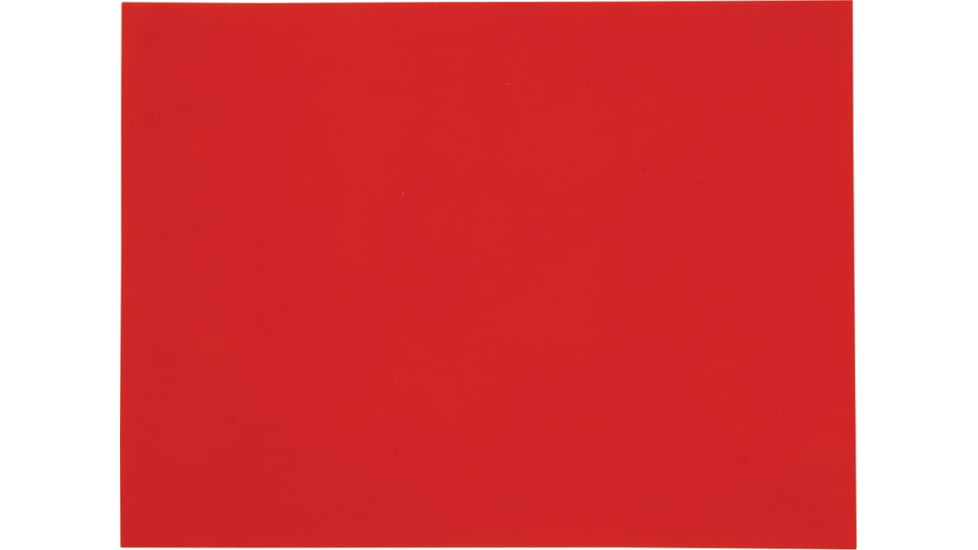 Displays Showcase Liner, Measures 24in X 18in, Red Velveteen With Plastic Backing, DC11