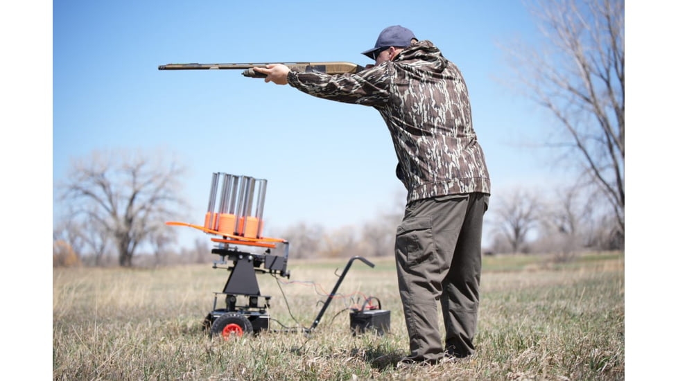 Do All Outdoors FlyWay 180X Launcher, Black, 180 Clays, FW180X