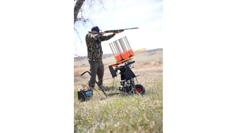 Do All Outdoors FlyWay 180X Launcher, Black, 180 Clays, FW180X