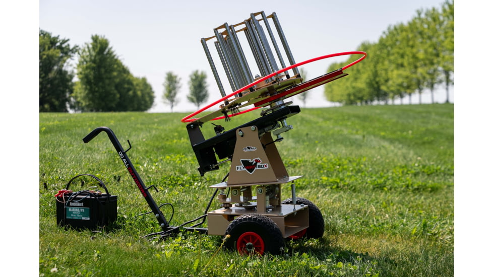 Do All Outdoors FlyWay 180X Launcher, Tan, 180 Clays, FW180X