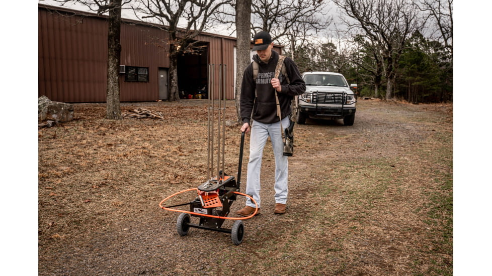 Do All Outdoors FlyWay 80 Launcher, Black, 80 Clays, FW80