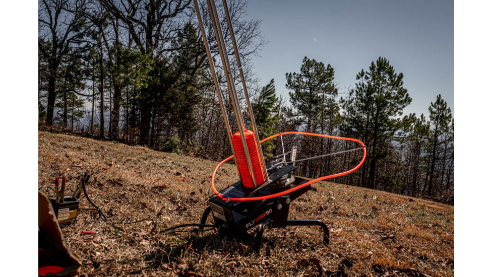 Do All Outdoors FlyWay 90 Launcher, Black, 90 Clays, FW90