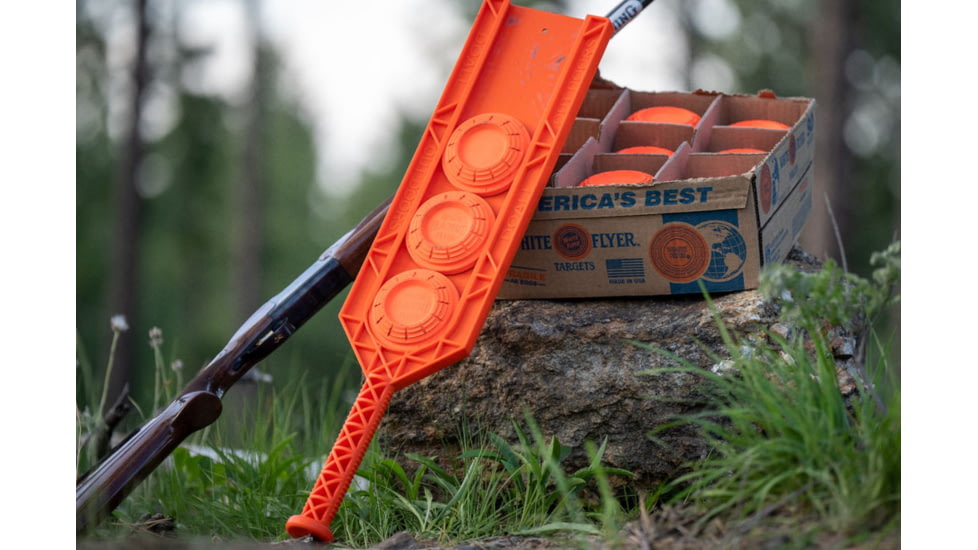 Do All Outdoors Triple Clay Launcher, Orange, 1, 2 or 3 Clays, TC123