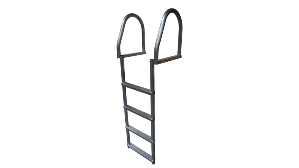 Dock Edge Aluminum 4-Step Eco Flip-Up Dock Ladder - Weld Free 58254