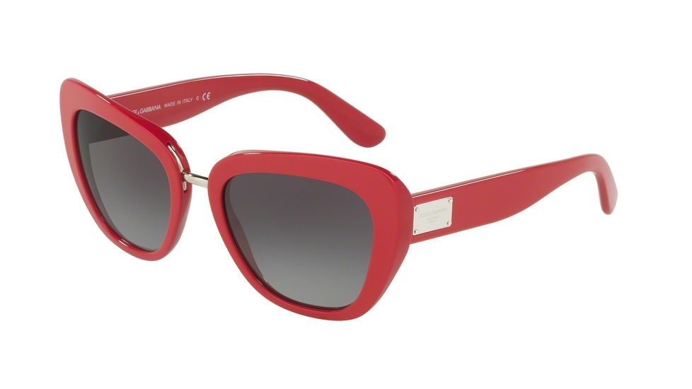 Dolce&amp;Gabbana DG4296 Sunglasses 30978G-53 - Fuxia Frame, Grey Gradient Lenses
