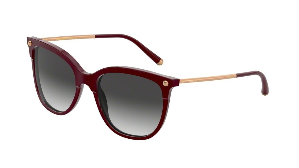 Dolce&amp;Gabbana DG4333 Sunglasses 30918G-55 - , Grey Gradient Lenses