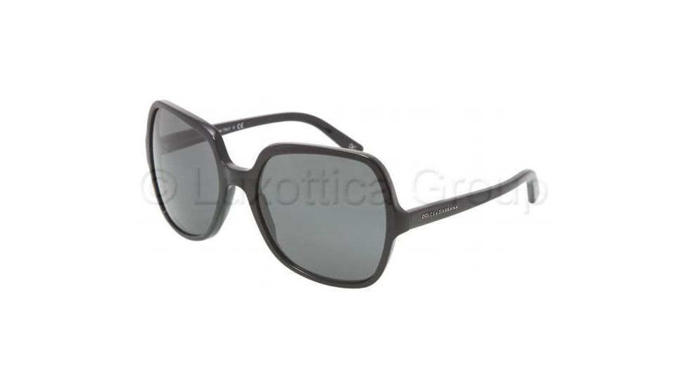 Dolce&amp;Gabbana Sunglasses DG4075 501/87-5818 - Shiny Black Gray