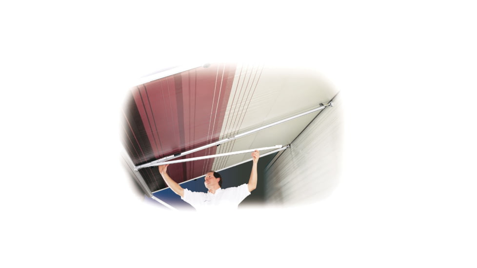 Dometic Awnings Optima Tension Rafter System, Polar White, 930039.500B