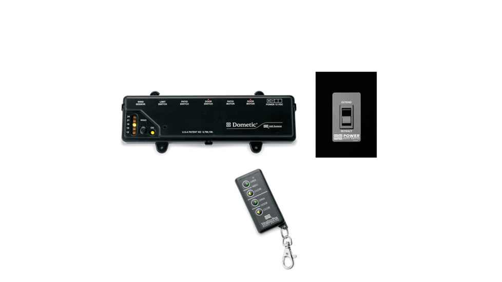 Dometic Awnings Weatherpro Remote Control Kit, New Style Hardware Mount, 3311917.029
