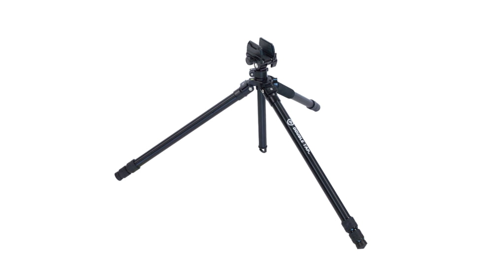 Double Tap Industries Stronghold Lite Aluminum Tripod w/Adjustable Height + Saddle Clamp, Black, 36mm, TRI-A-001A