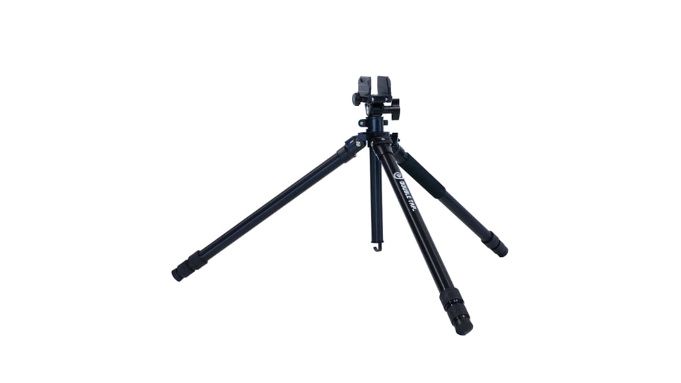 Double Tap Industries Stronghold Lite Aluminum Tripod w/Adjustable Height + Saddle Clamp, Black, 36mm, TRI-A-001A