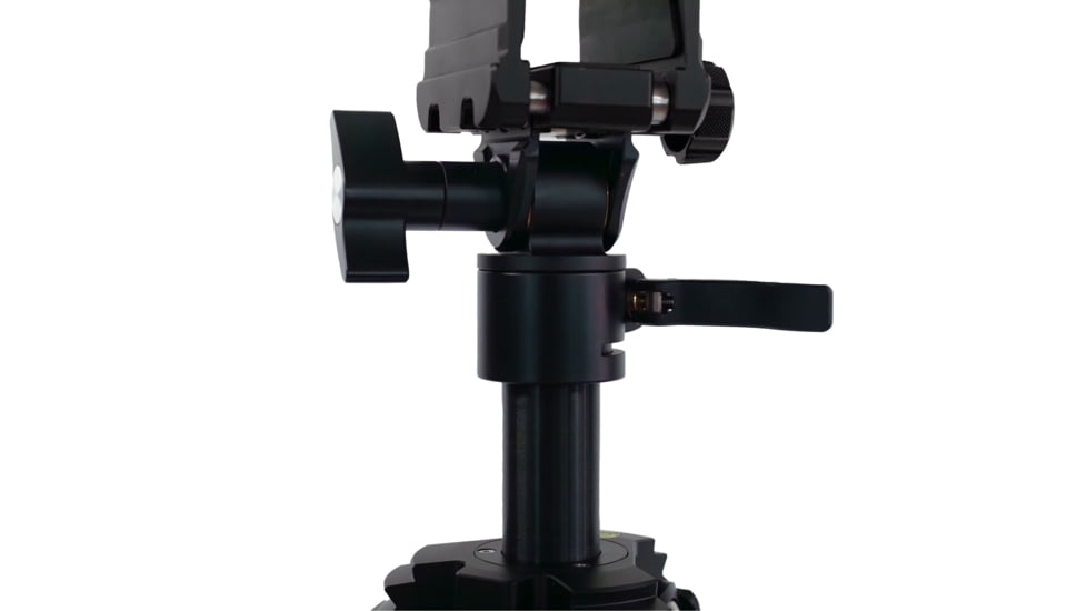 Double Tap Industries Stronghold Lite Aluminum Tripod w/Adjustable Height + Saddle Clamp, Black, 36mm, TRI-A-001A