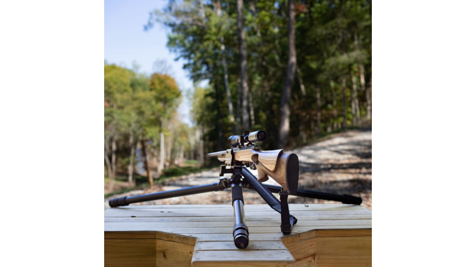 Double Tap Industries Stronghold Lite Aluminum Tripod w/Fixed Saddle Clamp, Black, 36mm, TRI-A-001F