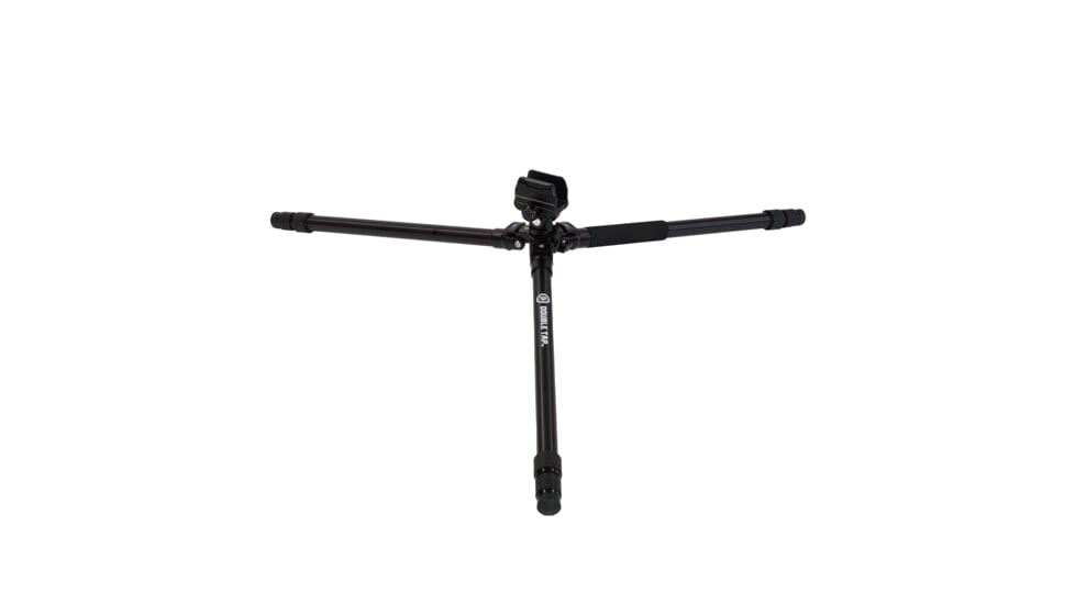 Double Tap Industries Stronghold Lite Aluminum Tripod w/Fixed Saddle Clamp, Black, 36mm, TRI-A-001F