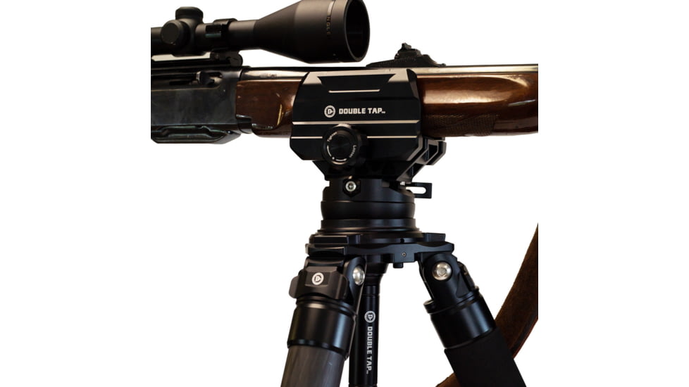 Double Tap Industries Stronghold Tripod Panoramic Leveling Head, Black, TRI-L