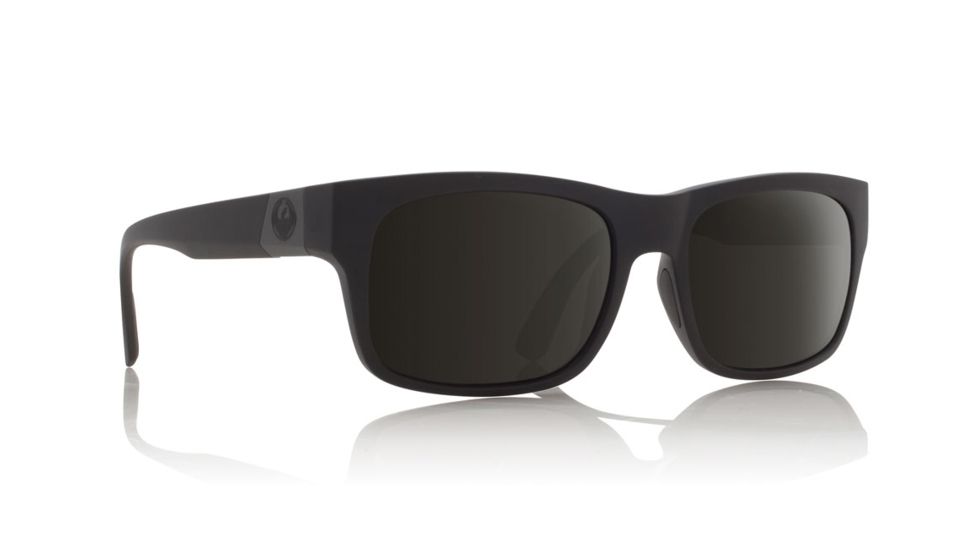 Dragon Tailback H2O Sunglasses - Men's, Matte Black H2O/Grey 29390-5518003