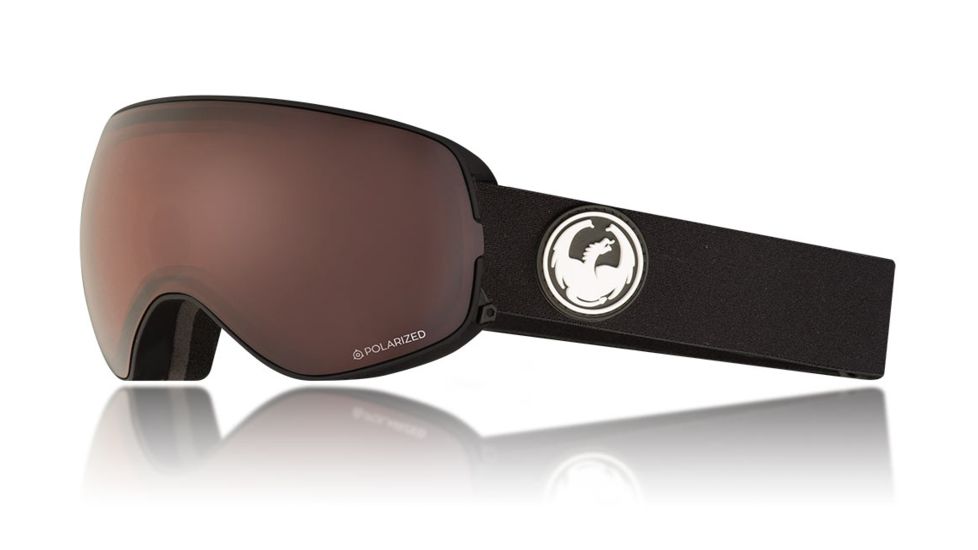 Dragon X2s Goggles, Black/LumaLens Polarized, One Size 344627230001