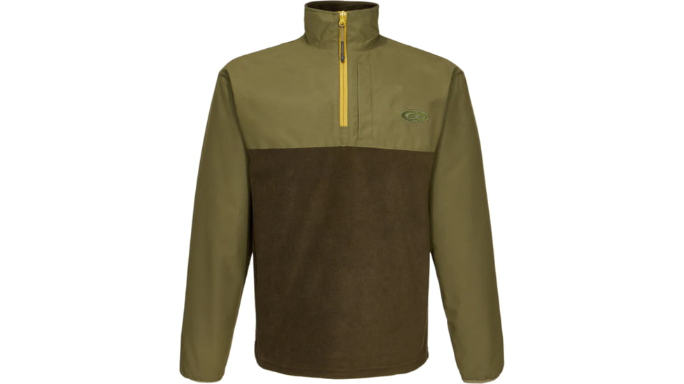 Drake 1/4 Zip Refuge Eqwader - Men's, Extra Large, Green Timber, 1410692