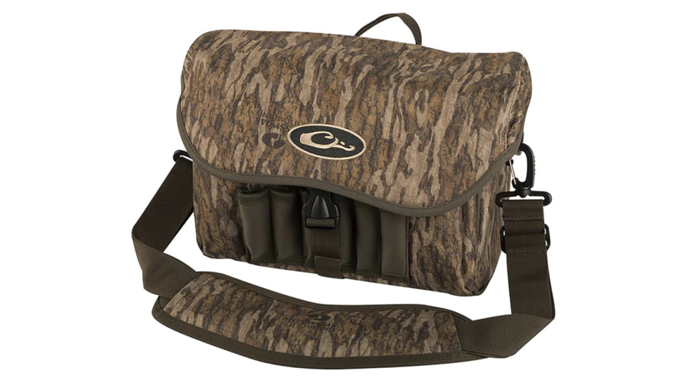 DRAKE DA1051006 Blind Bag Refuge Mossy Oak Bottomland, One Large Compa