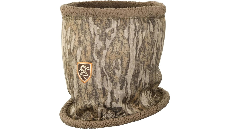 DRAKE Non-Typical Sherpa Lined Silencer Neck Gaiter, Mossy Oak BteakUp, DNT7002-054