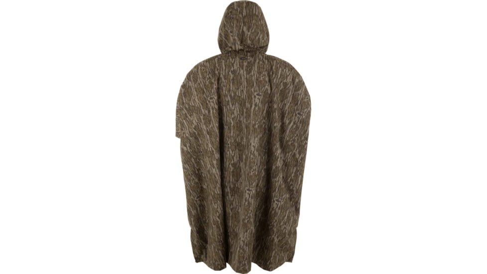DRAKE Ol' Tom El Poncho, Mossy Oak Bottomlands Camo, One Size, DW0293-006