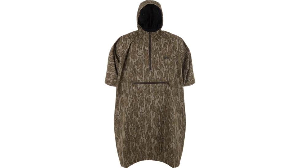 DRAKE Ol' Tom El Poncho, Mossy Oak Bottomlands Camo, One Size, DW0293-006