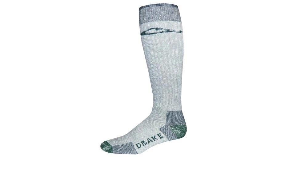 DRAKE Realtree Tall Marino Wool Boot Sock - Mens, Gray, Extra Large 72054-XL