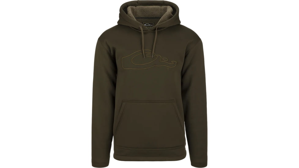 Drake Silencer Hoodie - Men's, Green Timber, Medium, 1410970